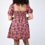 Mulberry 'Feral Floral' Puff Sleeve Dress