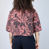 Mulberry "Birds of Prey: Vol. 2" Boxy Button-Up