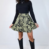 Gold "Birds of Prey: Vol. 2" Michelle Skirt