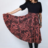 Mulberry "Birds of Prey: Vol. 2" Margot Skirt