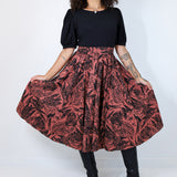 Mulberry "Birds of Prey: Vol. 2" Margot Skirt