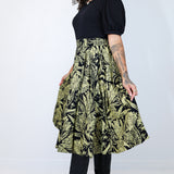 Gold "Birds of Prey: Vol. 2" Margot Skirt