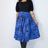 Midnight "Shadow Canyon" Margot Skirt