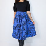 Midnight "Shadow Canyon" Margot Skirt