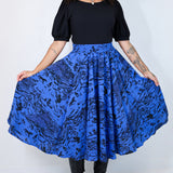 Midnight "Shadow Canyon" Margot Skirt