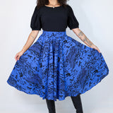 Midnight "Shadow Canyon" Margot Skirt