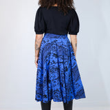 Midnight "Shadow Canyon" Margot Skirt