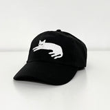 Lounging Cat Baseball Hat