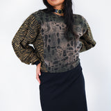 Curio/Tiger Stripe Boxy Long Sleeve (Size 1)