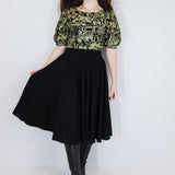 Gold 'Shroomed' Alice Blouse
