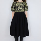 Gold 'Shroomed' Alice Blouse