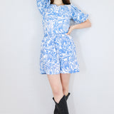 Blue Willow 'Shroomed' Alice Blouse