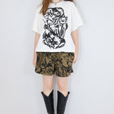 Fox Den Unisex Loose Tee in Ivory