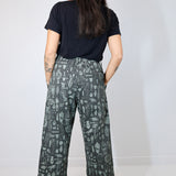 'Curio' Cypress Straight Leg Trouser