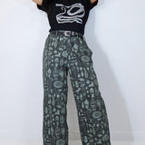 'Curio' Cypress Straight Leg Trouser