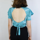 'Spired' Hand Dyed Tonya Top (36" Bust, Mended)