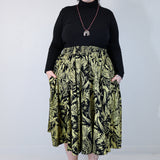 Gold "Birds of Prey: Vol. 2" Margot Skirt