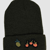 Berry Patch Moss Wool Beanie