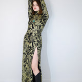 Gold "Birds of Prey: Vol. 2" Hannah Dress