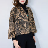 "Birds of Prey Vol. 2" Raw Silk Jacket