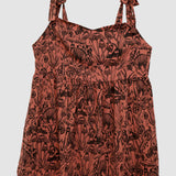 'Shroomed' on MulberryTie Dress (4X)