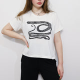 Serpent Amie Tee in Ivory