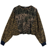Curio/Tiger Stripe Boxy Long Sleeve (Size 1)