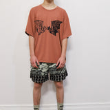 Bat-to-Bat Loose Tee on Mulberry