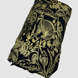 Gold 'Shroomed' Jersey Fabric Bundle