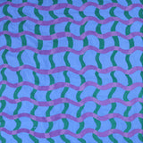 Poolside 'Wavy Plaid' Cotton Crêpe Fabric Bundle