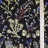 Midnight 'Thistle' Jersey Fabric Bundle