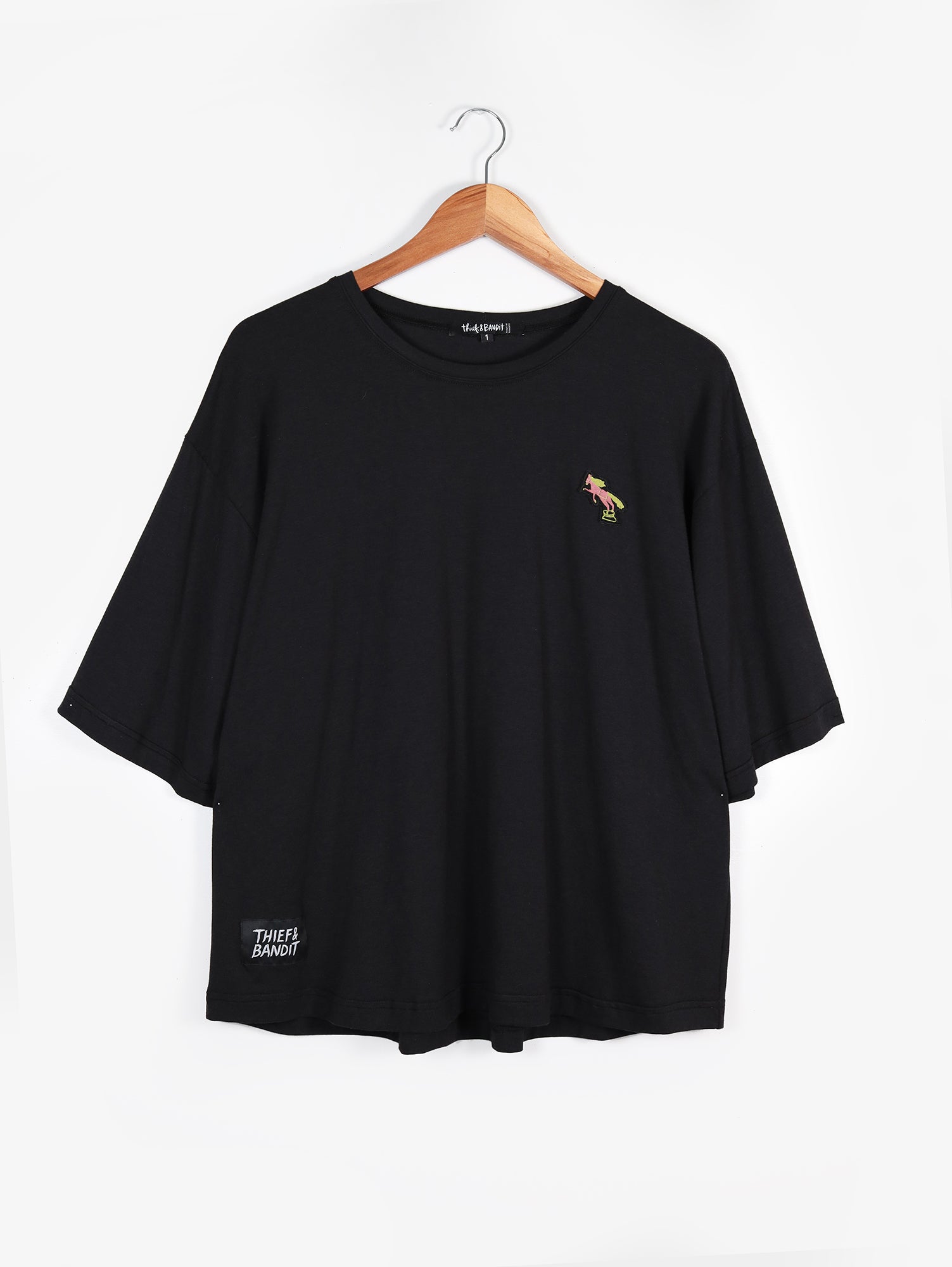 Black Loose Tee - Thief and Bandit