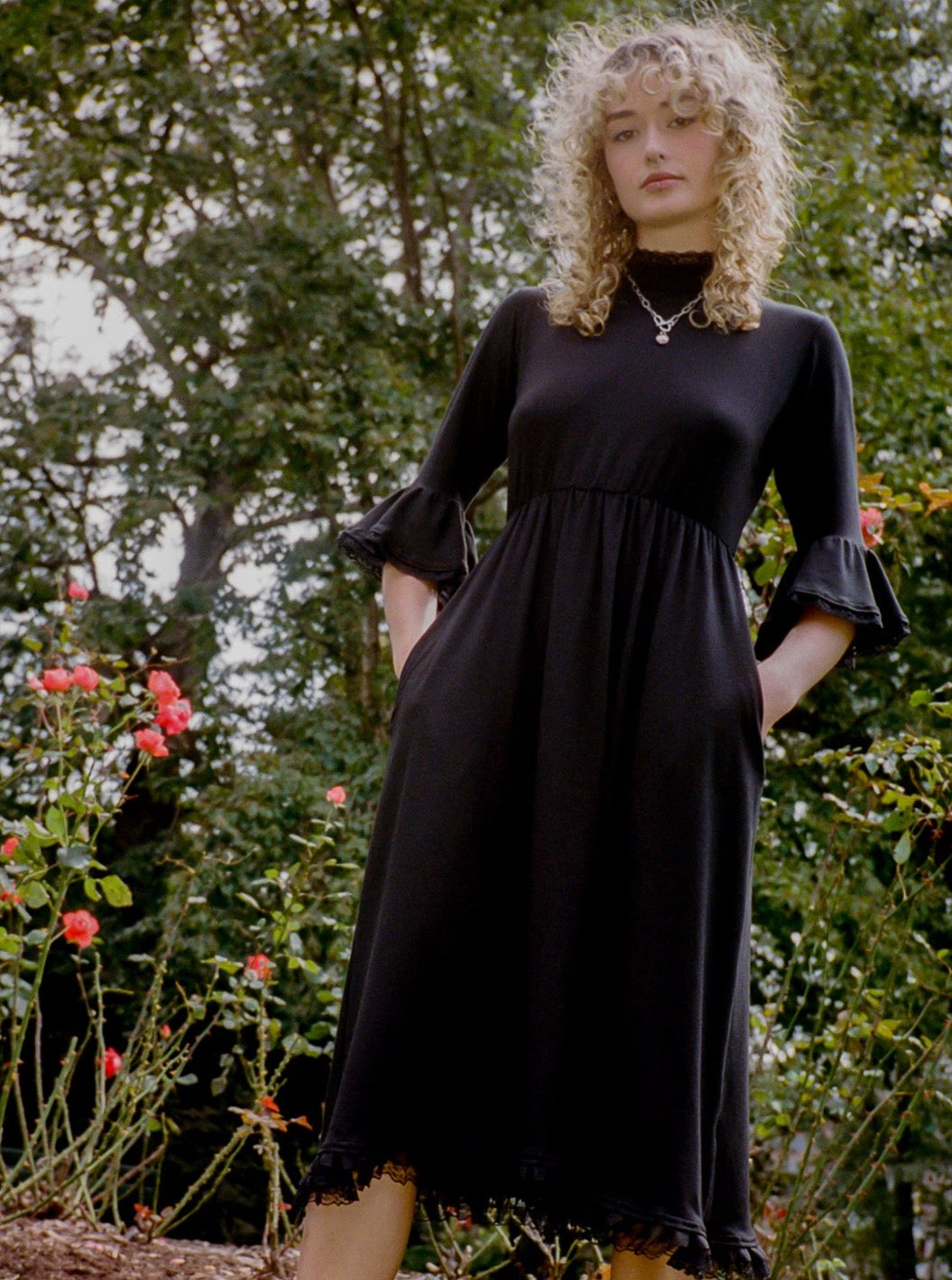 Kiki Dress in Black - Thief and Bandit