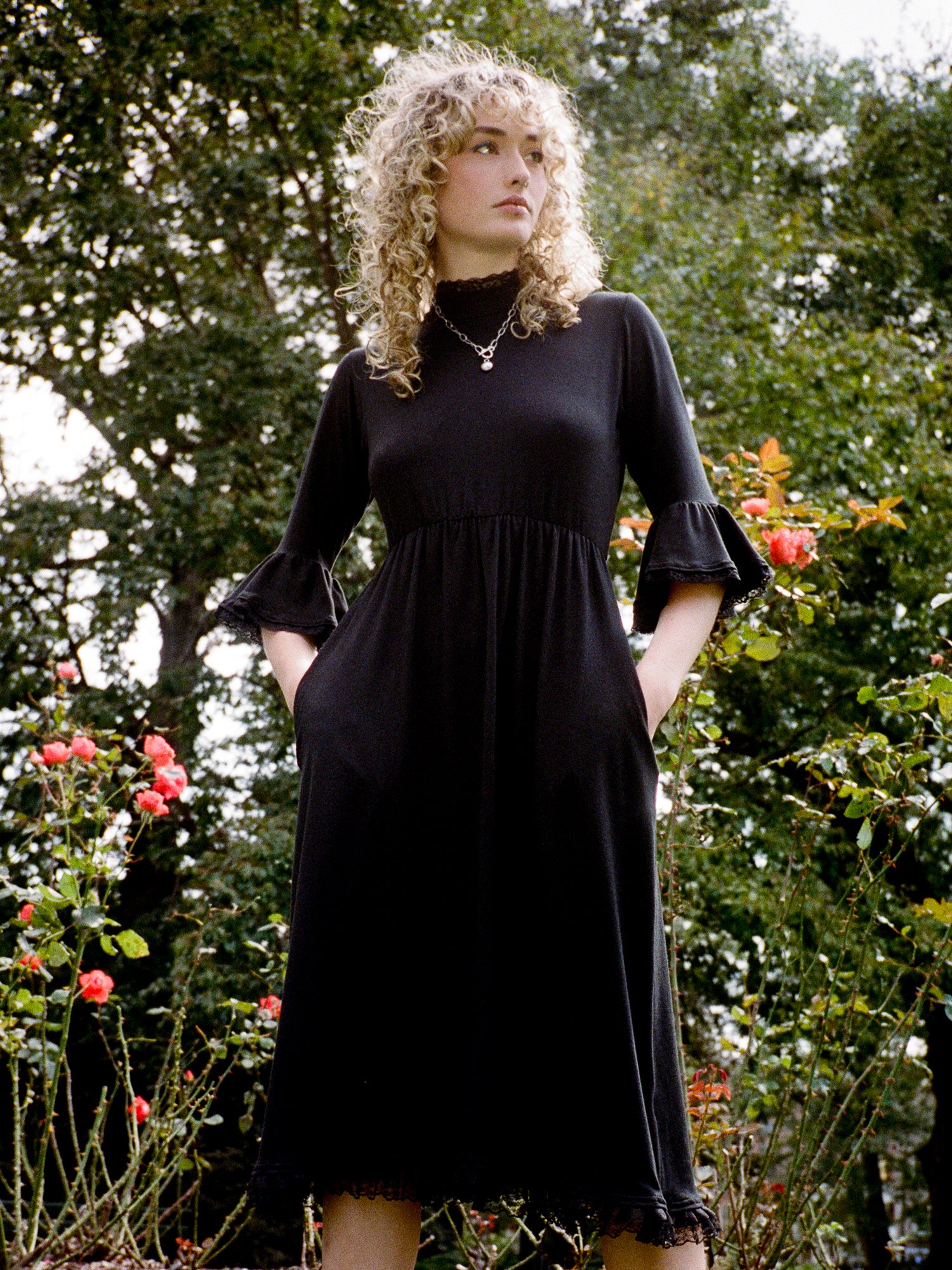 Kiki Dress in Black - Thief and Bandit