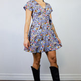 'Dreamy Floral' Side Tie Dress