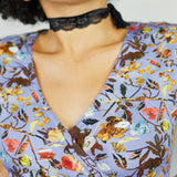 'Dreamy Floral' Side Tie Dress