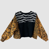 Barbed Glyphs Unisex Boxy Long Sleeve (Size 2)