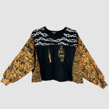 Barbed Glyphs Unisex Boxy Long Sleeve (Size 2)