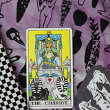'The Chariot' Boxy Long Sleeve Tarot Card Collection (Size 1)