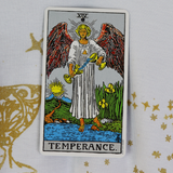 'Temperance' Boxy Long Sleeve Tarot Card Collection (Size 2)