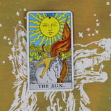 'The Sun' Boxy Long Sleeve Tarot Card Collection (Size 1)