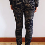 Coffee on Black Shadow Canyon Leggings