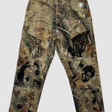 'Deep Cover' Vintage Camo Wranglers (38 x 32)