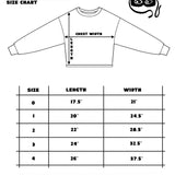 'The Tower' Boxy Long Sleeve Tarot Card Collection (Size 2)