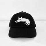 Lounging Cat Baseball Hat