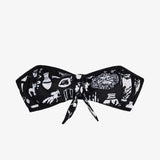 Black Curio Tie Bandeau