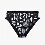 Black Curio Bikini Bottom