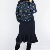 Nightcrawlers Corset Hoodie in Dusk