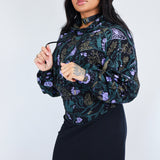 Nightcrawlers Corset Hoodie in Dusk