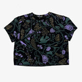 Nightcrawlers Cropped Tee in Dusk